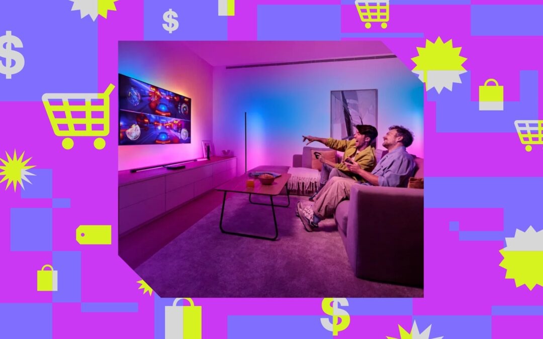 The Philips Hue Sync Box 8K is 30 percent off