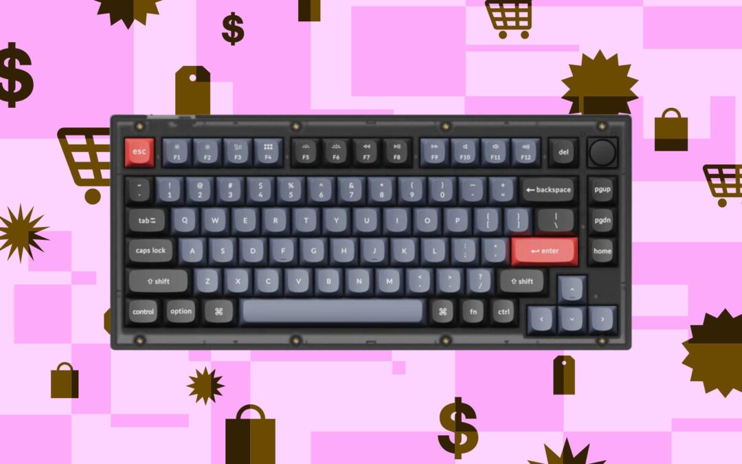 Keychron’s customizable V1 mechanical keyboard is back down to $45