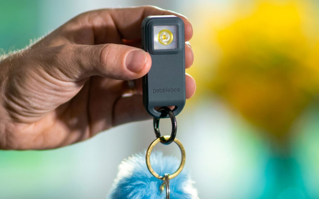 Pebblebee’s new Halo tracker doubles as a personal safety device