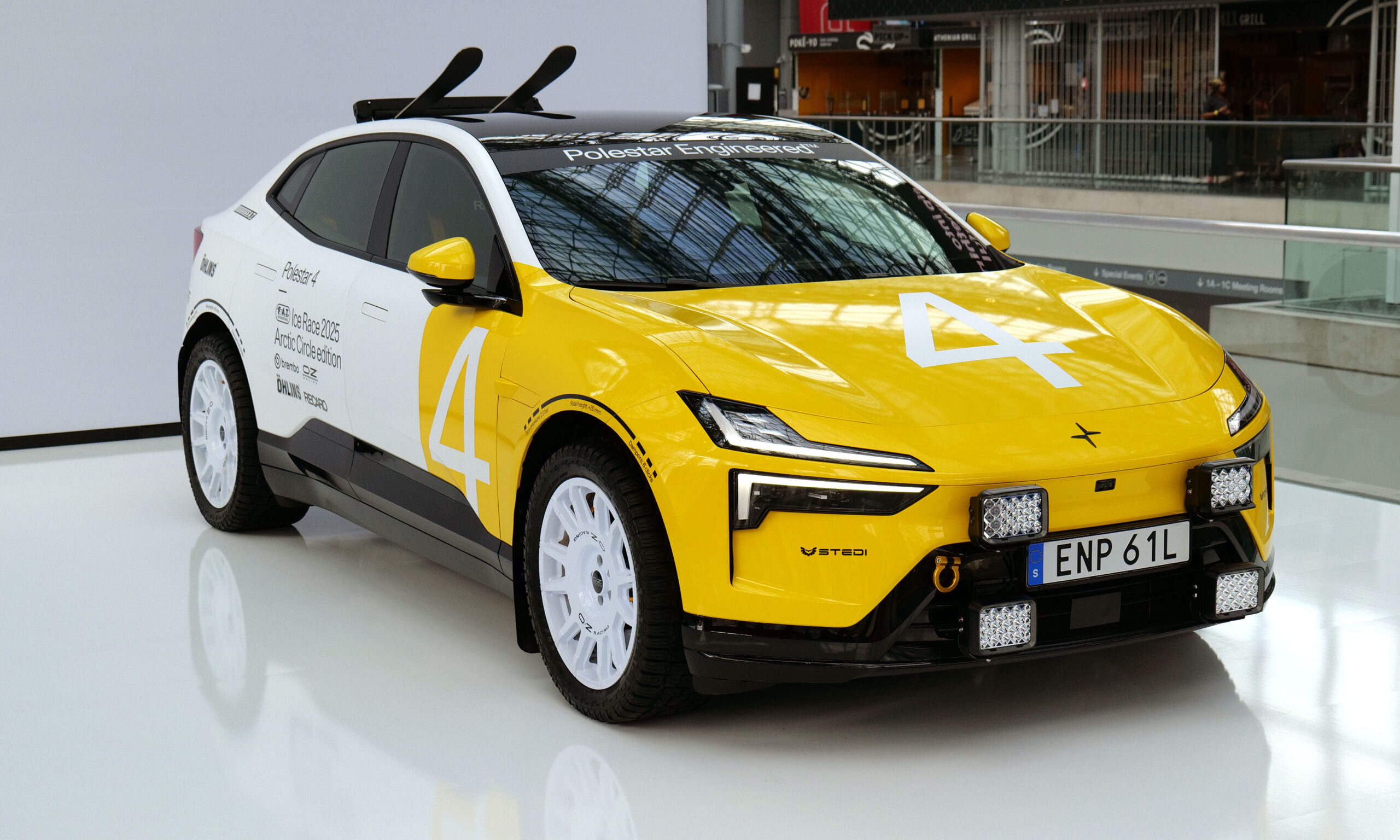 Even away from the frozen north, the Polestar 4 Arctic Circle Edition looks fantastic.