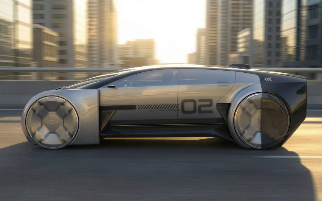 The AI-designed car is taking shape