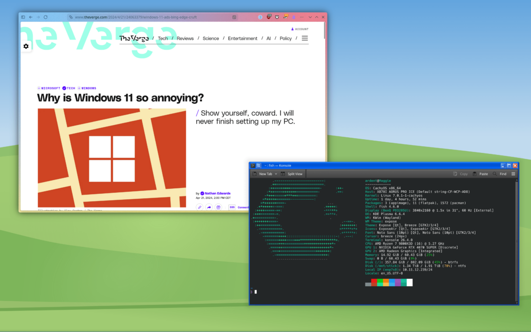 After three months on Linux, I don’t miss Windows at all