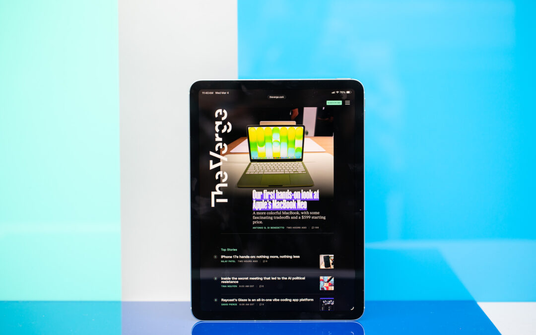 Apple’s newest iPad Air is up to $100 off for the first time