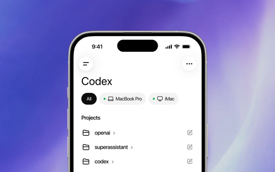 OpenAI’s Codex is now in the ChatGPT mobile app