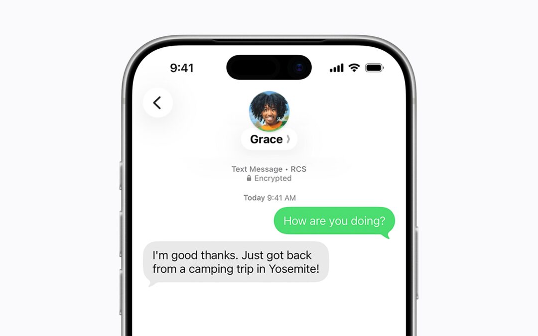 Apple brings encrypted RCS chats to iPhone