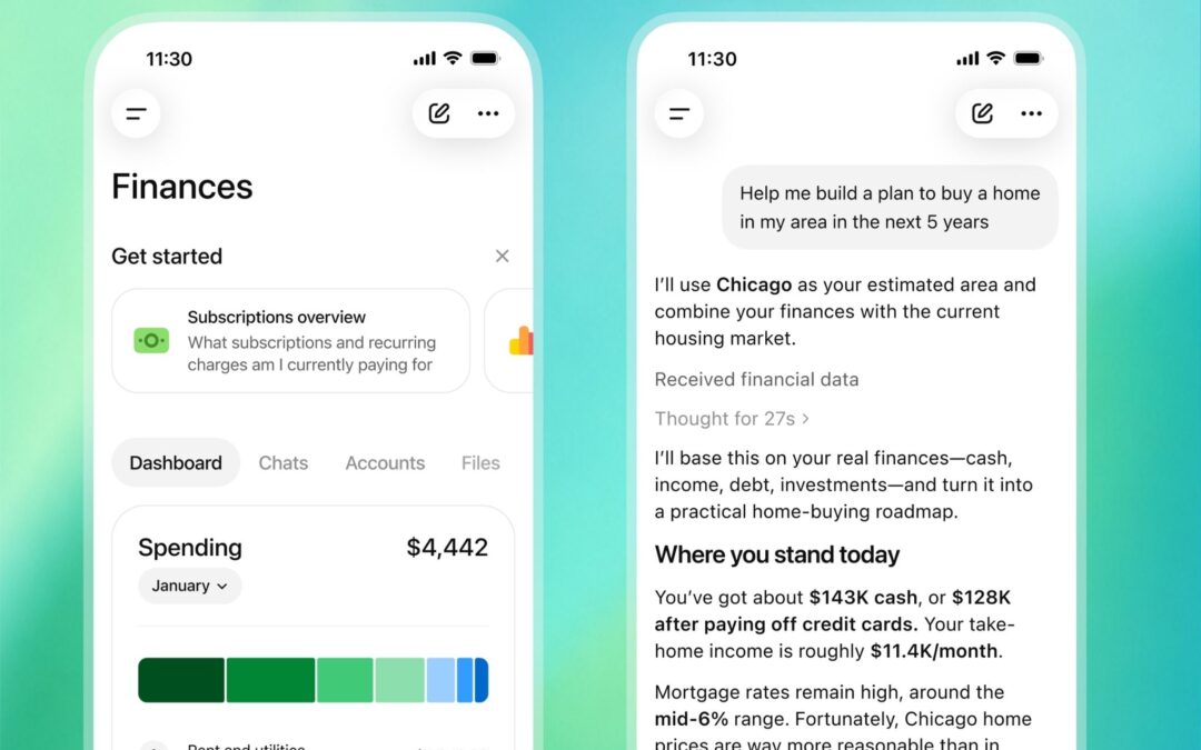 OpenAI now wants ChatGPT to access your bank accounts