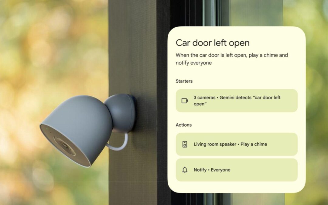 Gemini for Google Home can now use your cameras to trigger automations