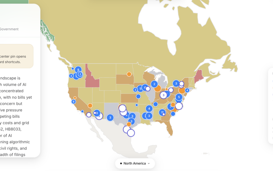 Use this map to find the data centers in your backyard
