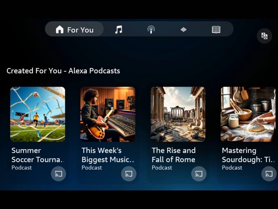 Amazon Alexa Plus can now create AI-generated podcasts