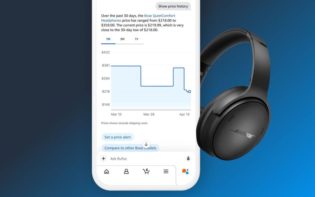 Amazon’s built-in AI price history expands to show the entire last year