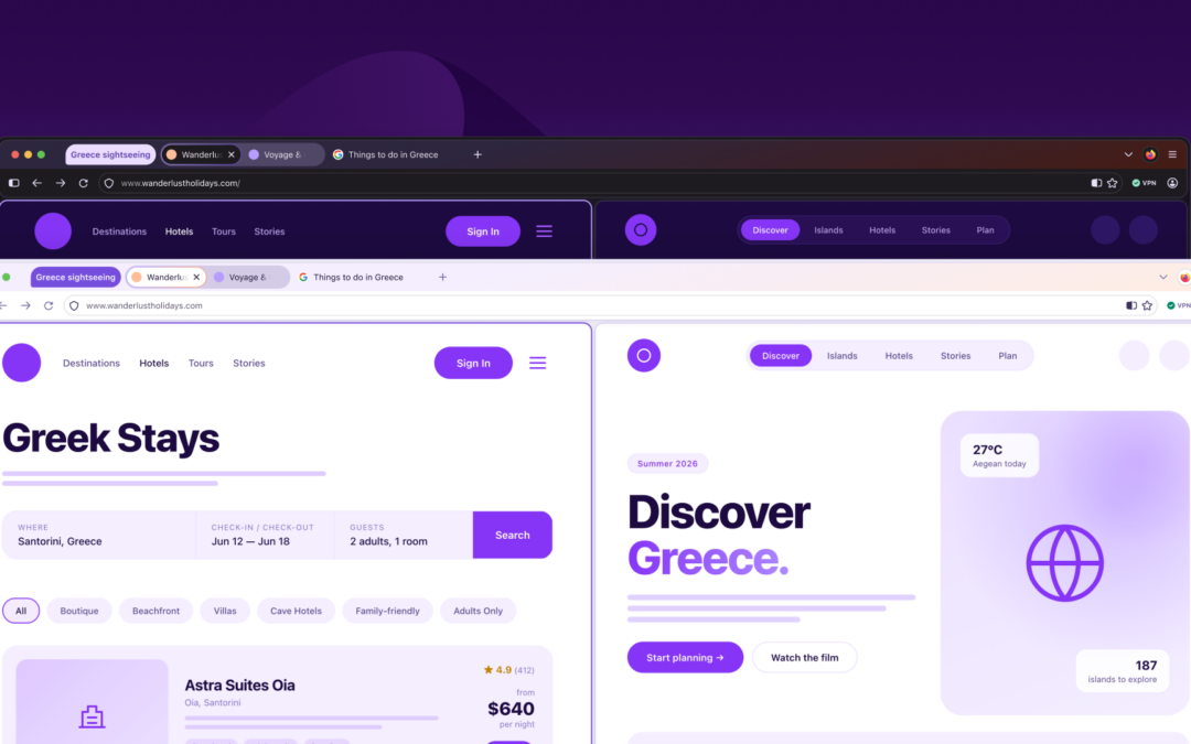 Firefox is working on a rounded redesign with easy-to-find controls for privacy and AI