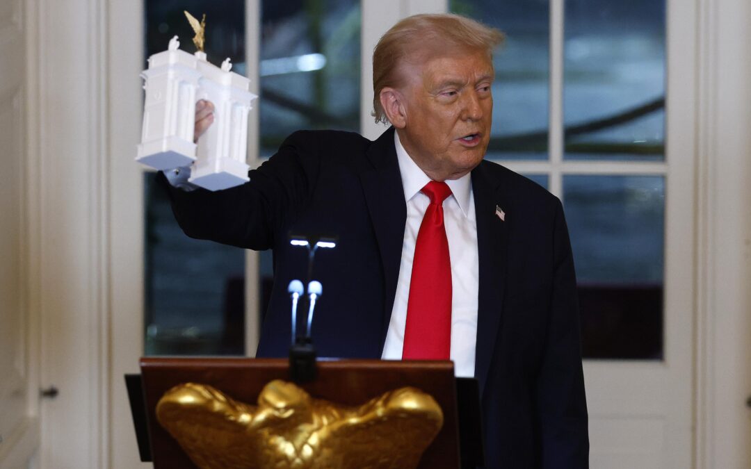 How Trump plans to build his arch