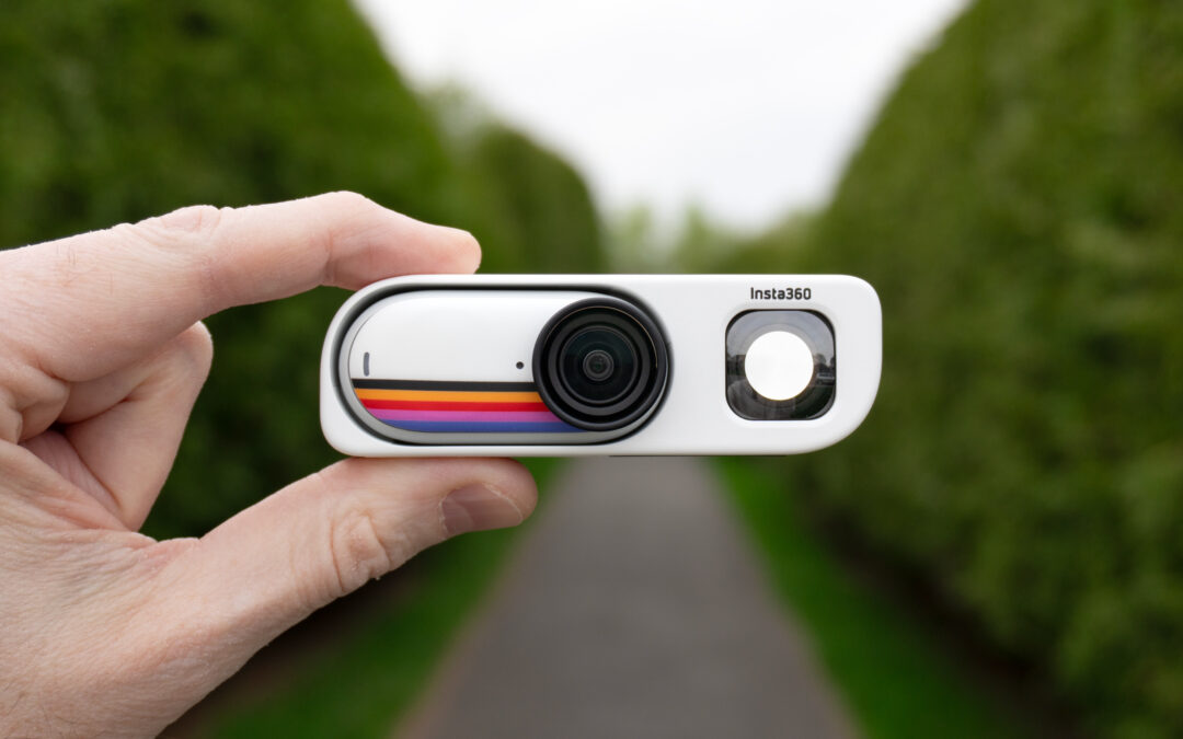 Insta360’s new viewfinder turns the action cam into a retro shooter