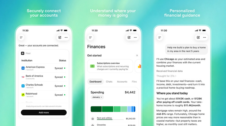 ChatGPT will offer personalized financial advice (if you connect your bank account)