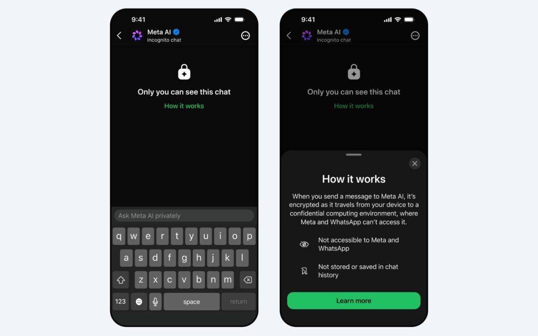 Mark Zuckerberg announces ‘completely private’ encrypted Meta AI chat