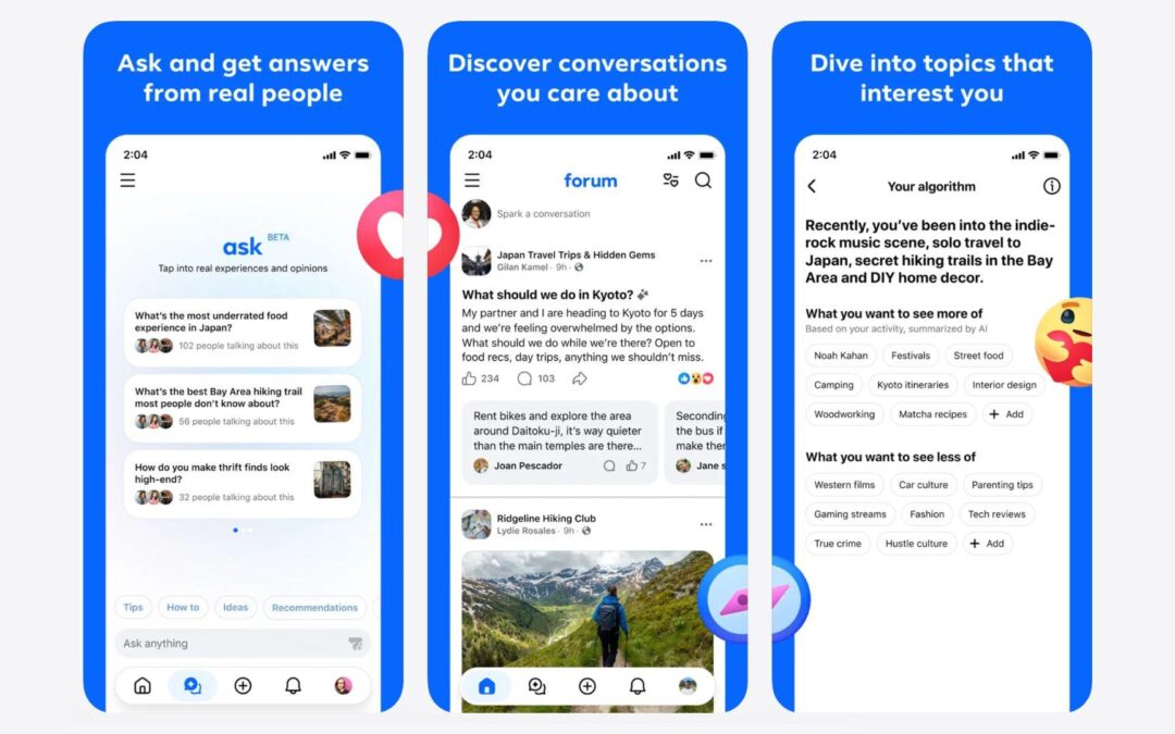 Meta’s Forum is part Reddit, part Facebook, and part Google AI Overview