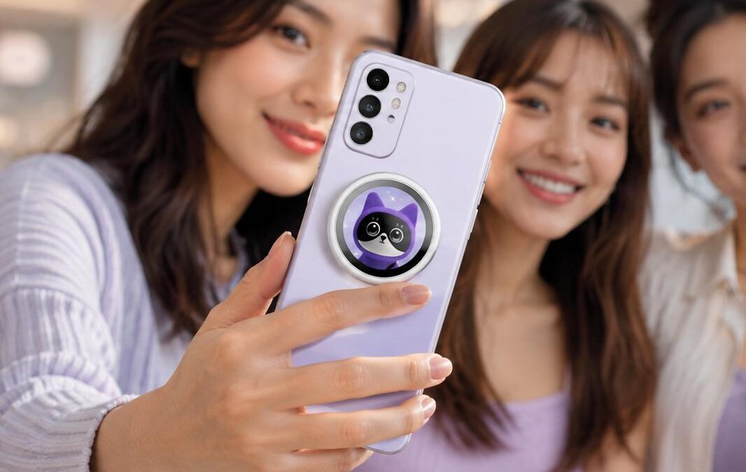Oppo’s Bubble is a thin round screen for taking rear camera selfies