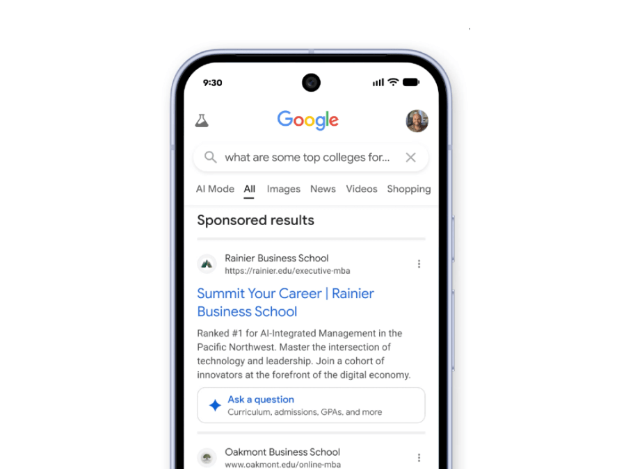 Google Search’s AI evolution includes more ads
