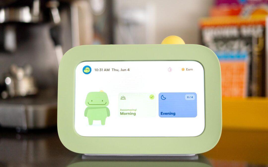 This chunky little tablet got my kid to clean up his toys