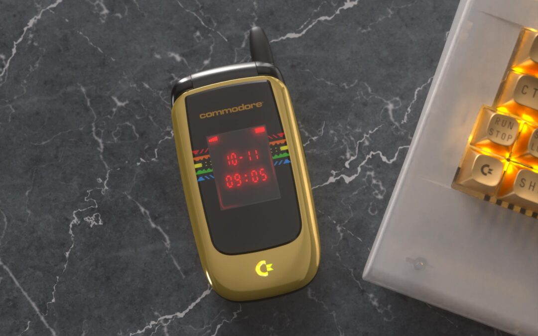 After resurrecting an iconic PC brand, Commodore is getting into flip phones