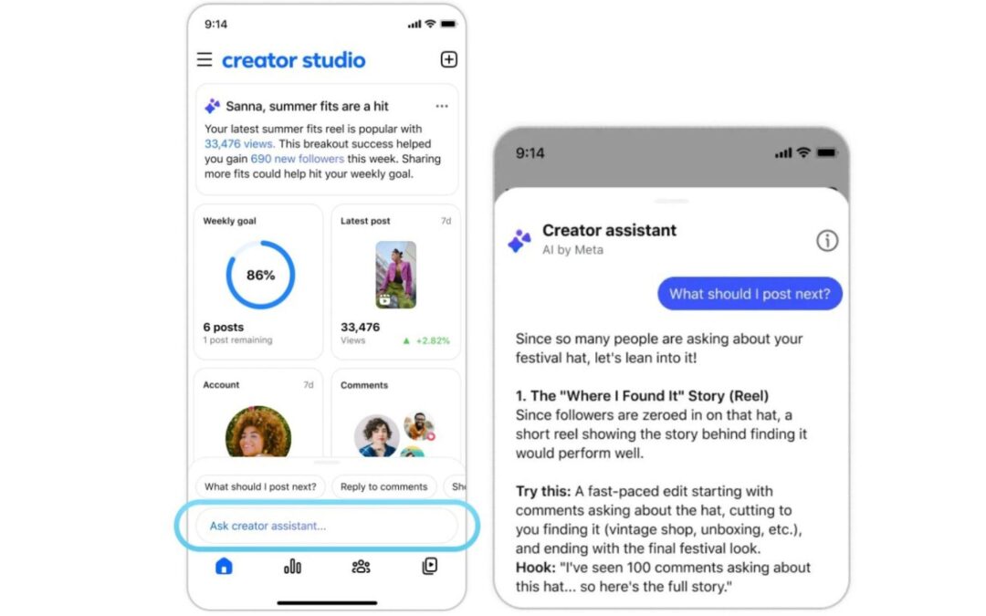 Facebook’s Creator Studio has been revived as an AI companion app