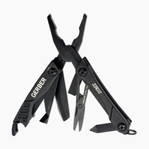 Gerber's Gear Dime 12-in-1 Mini EDC Multitool on a white background.
