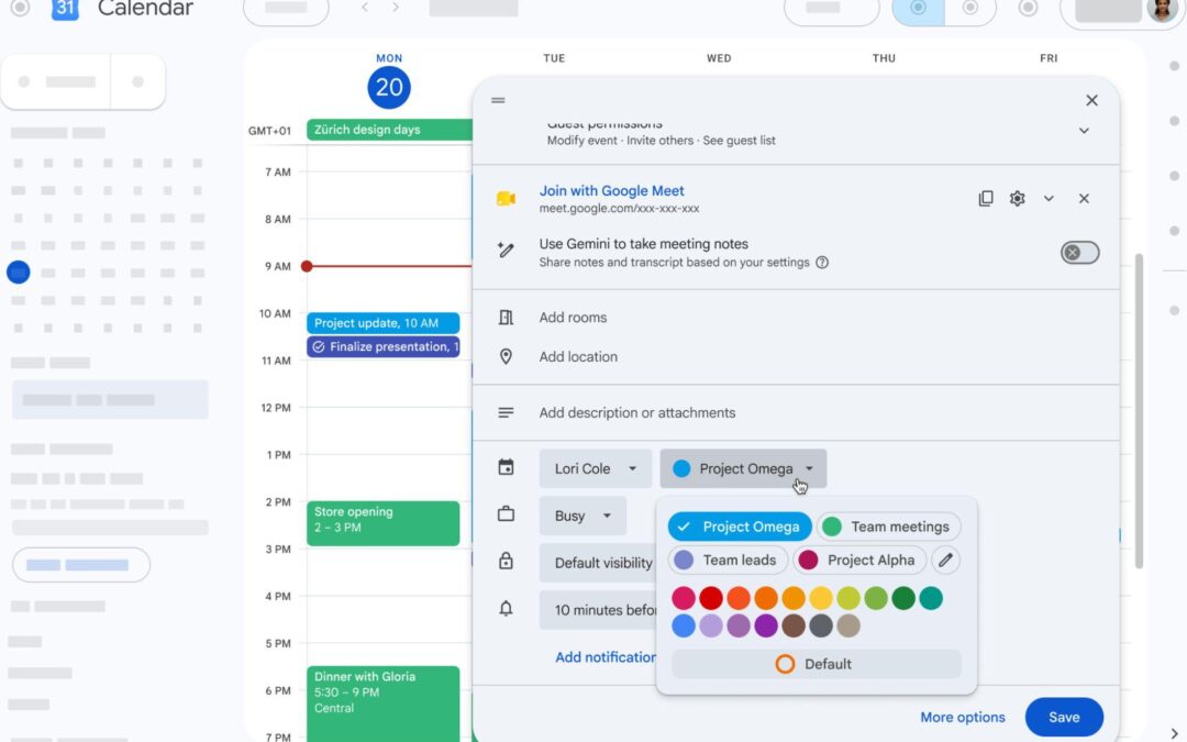 Google Calendar finally has more color options for events