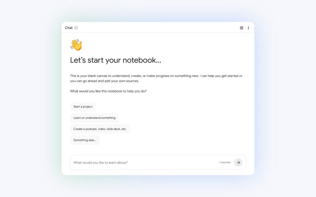 NotebookLM’s Gemini 3.5 upgrade adds a cloud computer and help finding sources