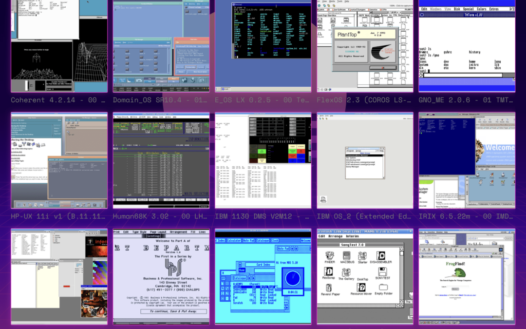 The Virtual OS Museum lets you relive over 600 operating systems right on your desktop
