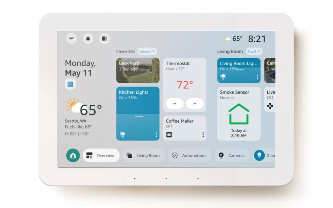 Amazon’s Echo Hub gets a customizable new look and Ring’s AI features