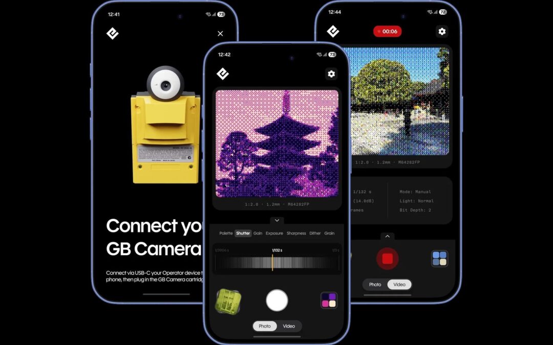 You can now use the Game Boy Camera with your phone