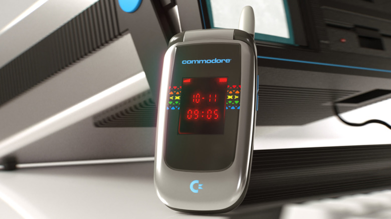Commodore made a social media-banishing flip phone