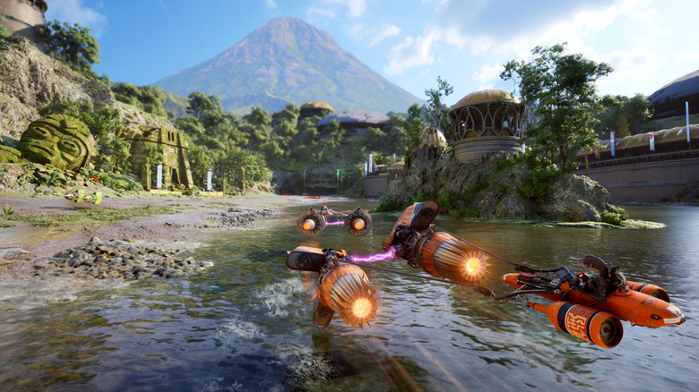 Don’t let the Star Wars branding put you off Galactic Racer