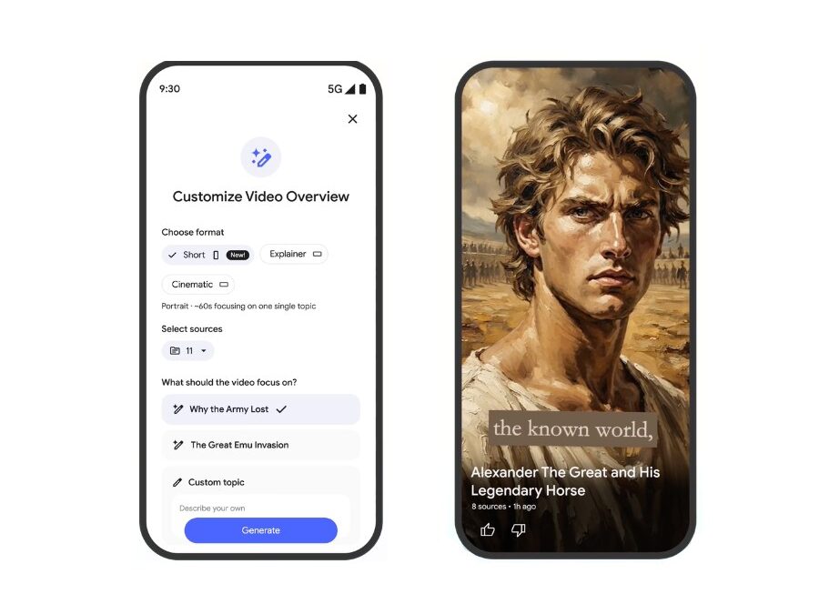 Google’s NotebookLM can sum up your research in a TikTok-style clip