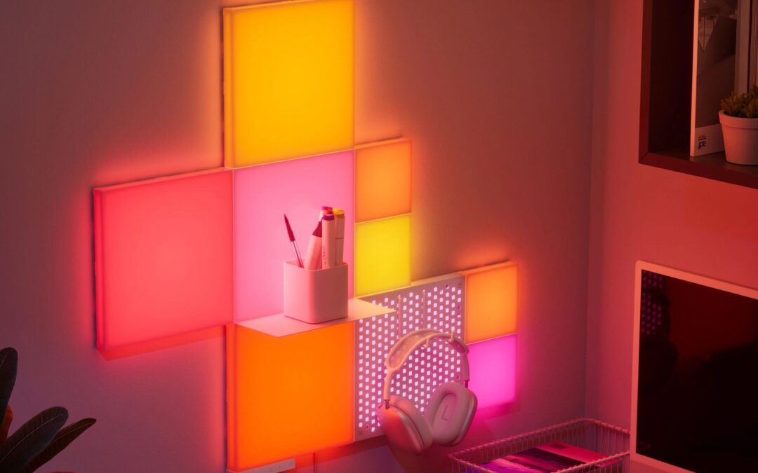 Nanoleaf’s colorful pegboard and shelf kit is half off