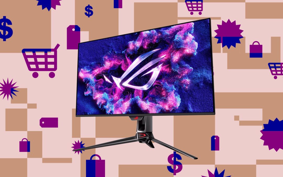 Asus’ top-end 4K QD-OLED gaming monitor is $400 off