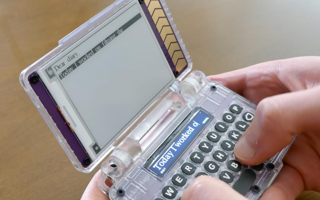 The PocketMage resurrects the PDA with an e-paper screen