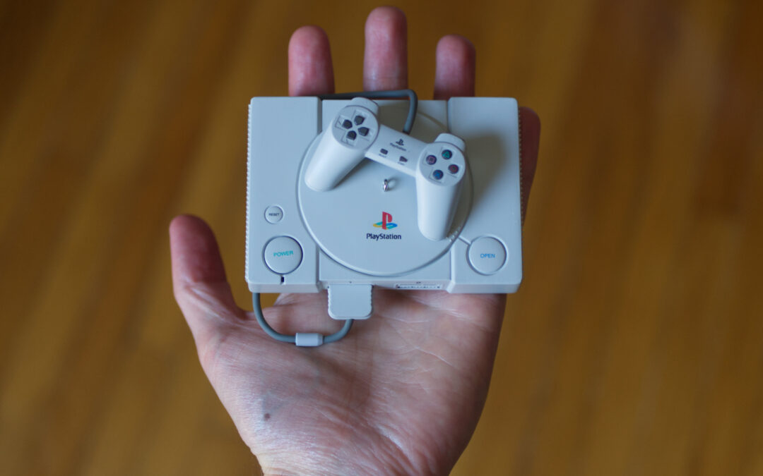 The PlayStation replica ornament is an homage to a great, yet fragile console