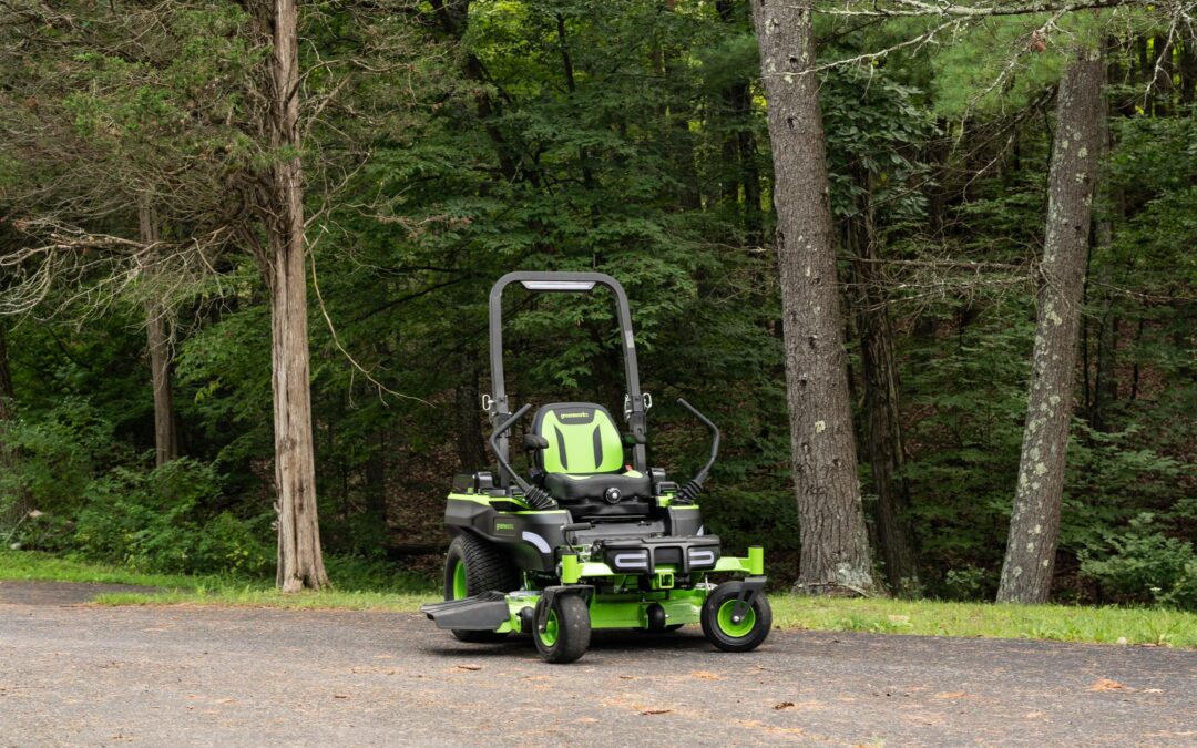 Greenworks’ MaximusZ electric riding mower has five motors and a few compromises