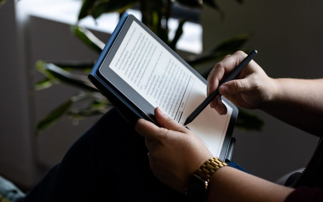 The first-gen Kindle Scribe is a big e-reader and digital notebook that’s $150 refurbished