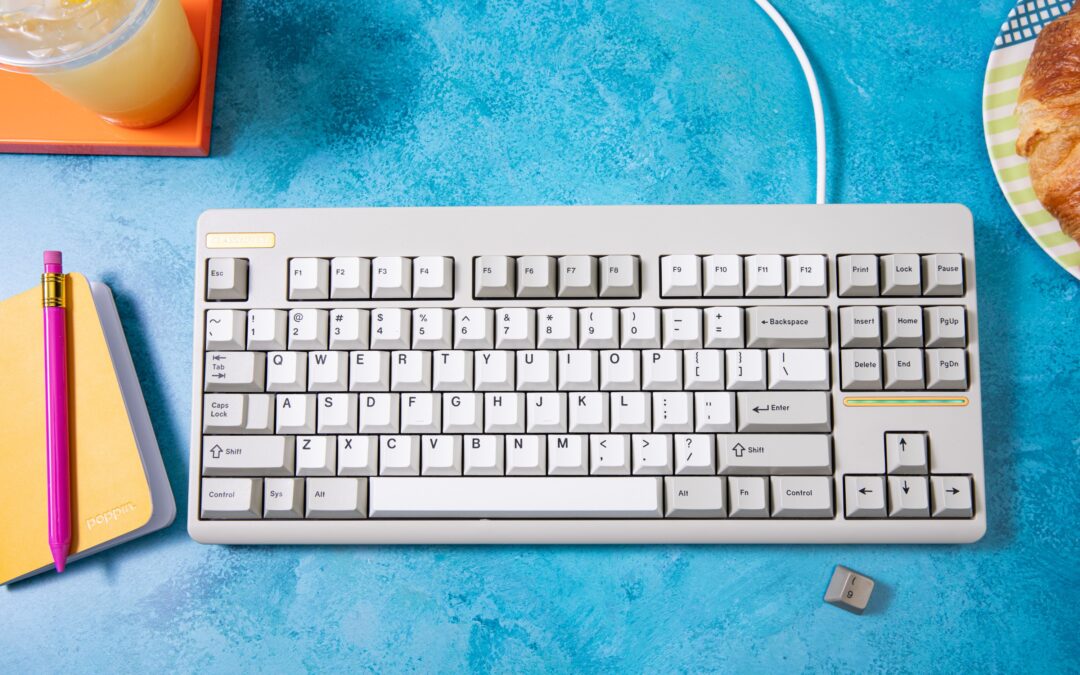 This great retro-inspired keyboard now comes preassembled