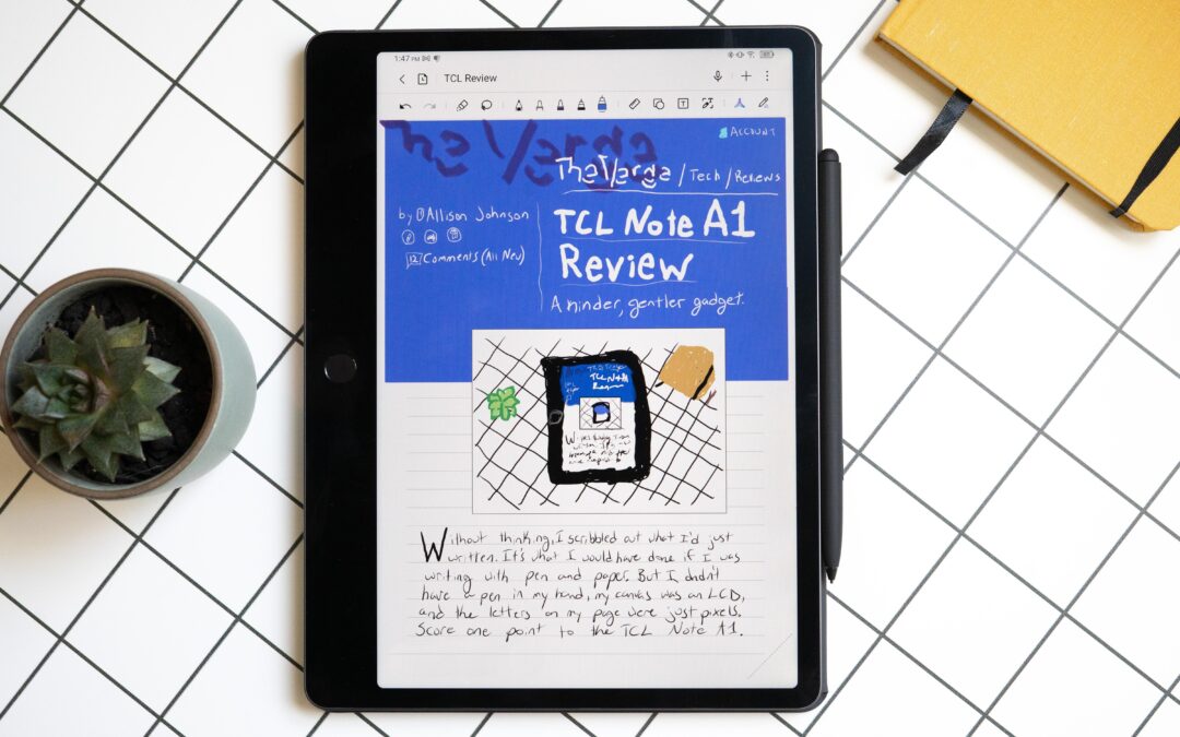 The TCL Note A1 is a kinder, gentler tablet