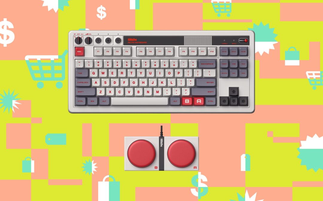This 8BitDo mechanical keyboard has an extra keypad and is 30 percent off