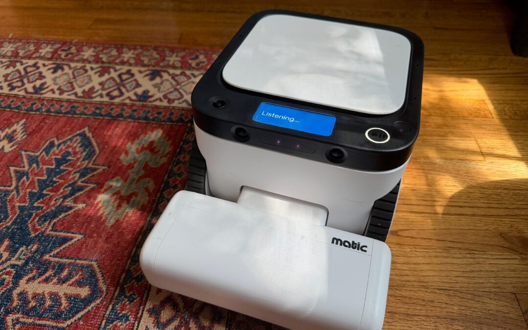 You can now just point at a mess and this robot vacuum will suck it up