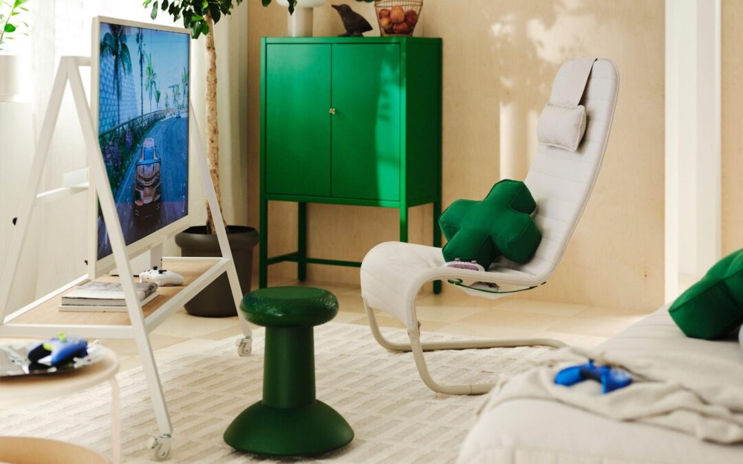 Ikea’s Xbox collection includes a giant thumbstick stool
