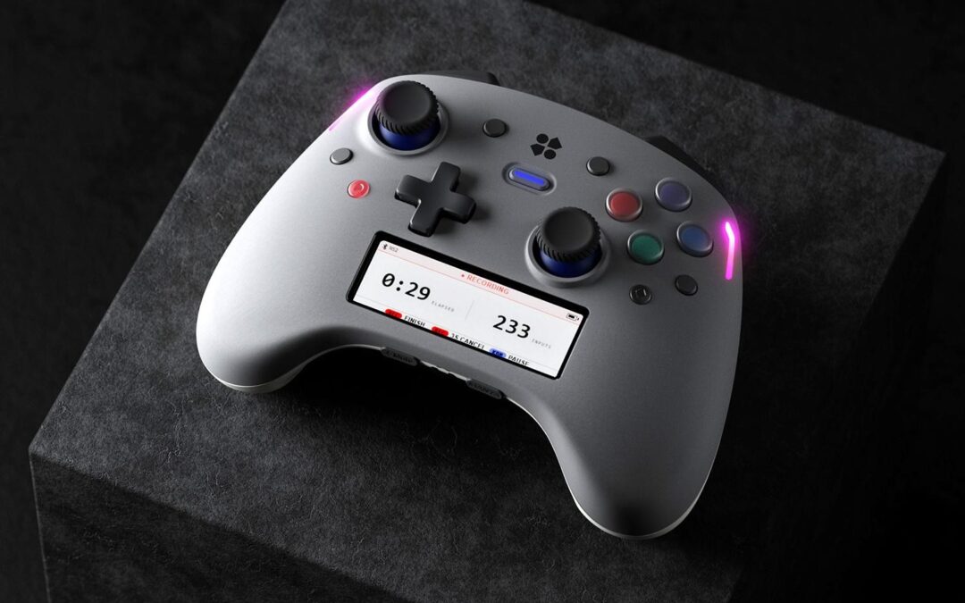 Genki’s new customizable controller has a big screen and adjustable buttons