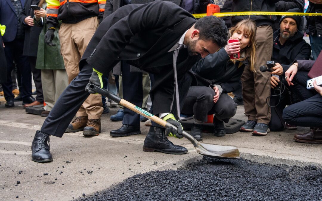 How do you rebuild trust in the government? One pothole at a time.