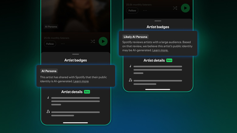Spotify AI Persona labels will alert listeners if an artist isn’t real
