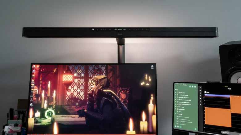 BenQ’s first dual-monitor desk lamp will give your screens a glow up