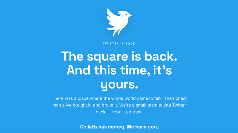 There’s a new Twitter in town, even though a judge has yet to rule on a trademark injunction
